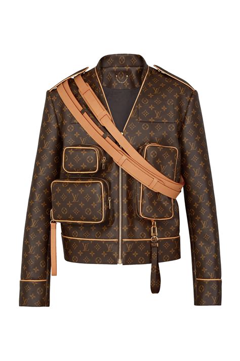 louis vuitton trenchcoat men|louis vuitton monogram jacket men.